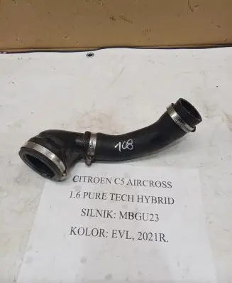 Citroen C5 Aircross Intercooler hose/pipe 982016080