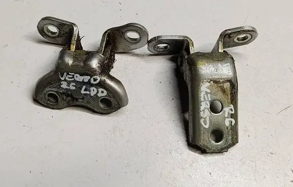 Front door hinge set