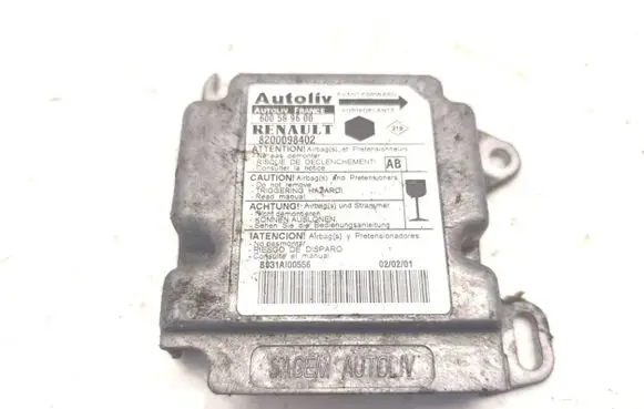 Renault Kangoo I Airbag control unit/module 8200098402 600589600