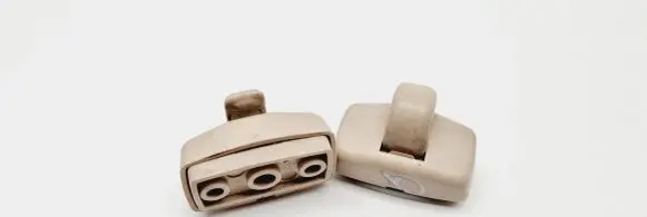 Volkswagen Golf IV Sun visor clip/hook/bracket 3B0857561B