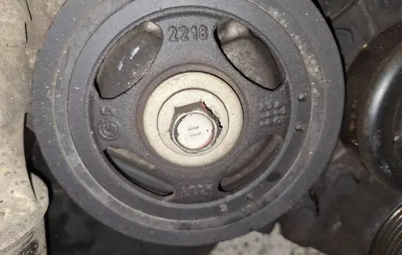 Citroen C1 Crankshaft pulley