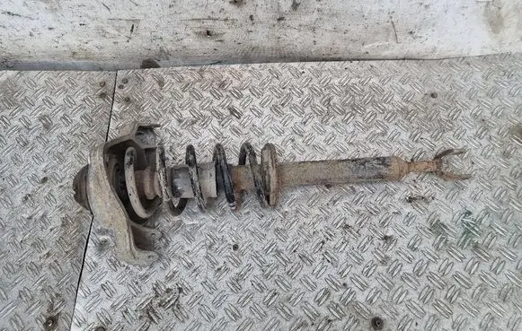 Front shock absorber with coil spring