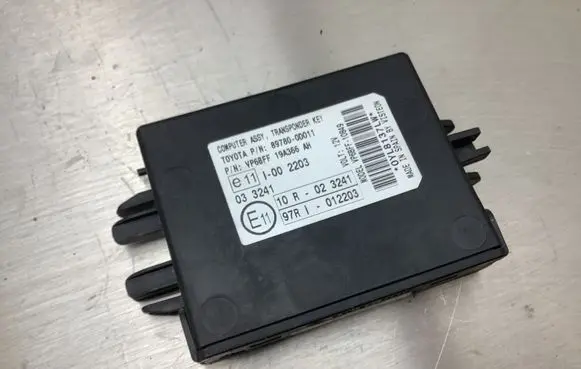 Toyota Yaris Other control units/modules 897800D011 96BFF19A366AH