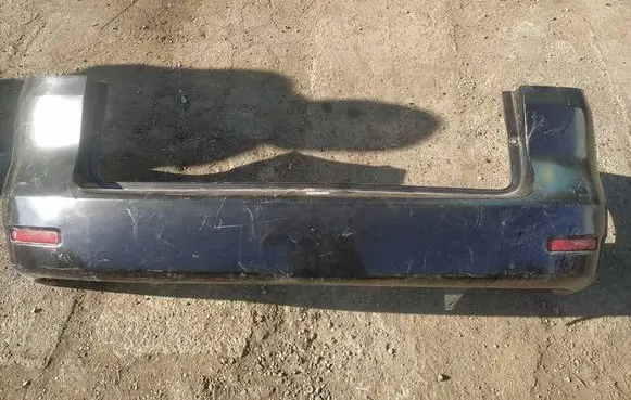 Toyota Corolla Verso E121 Rear bumper juodas