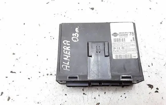 Nissan Almera N16 Door control unit/module 28550BN778 5WK48597 97RAI000013