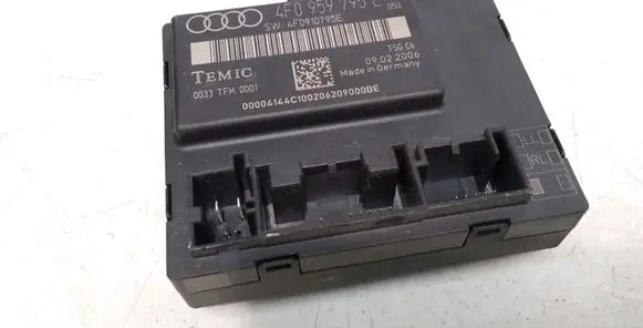 Audi A6 S6 C6 4F Door control unit/module 4F0959795E