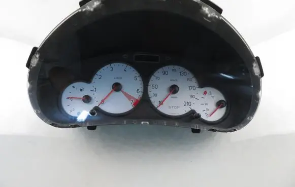 Peugeot 206 Speedometer (instrument cluster) 9659729180