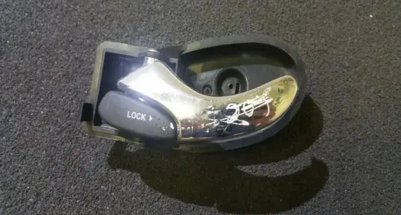 Ford Focus Rear door interior handle xs41f22601ak xs41-f22601-ak