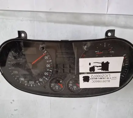 Audi A3 S3 8L Speedometer (instrument cluster) 8L0919860C