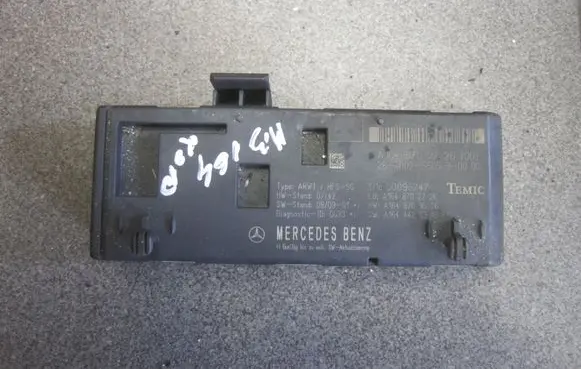 Mercedes-Benz S W221 Tailgate/trunk control unit/module A1648702726