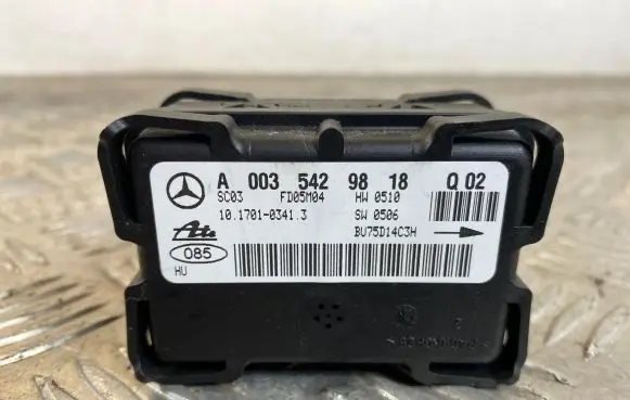 Mercedes-Benz C W203 ESP acceleration yaw rate sensor A0035429818 10170103413 FD05M04