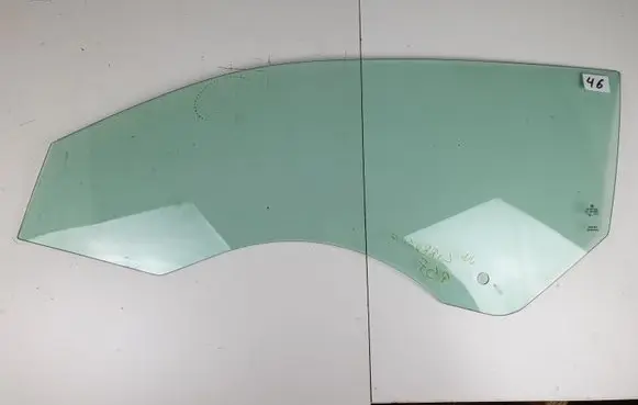 Volkswagen Scirocco Front door window/glass (coupe) 1K8845201B 43R000017