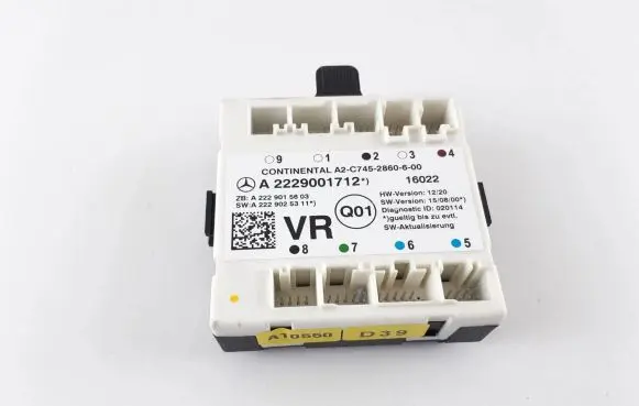 Mercedes-Benz S W222 Door control unit/module A2229001712 A2229015603 A2229025311