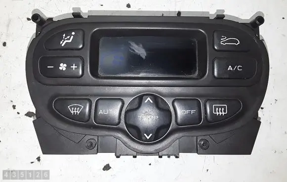 Peugeot 307 Climate control unit 96430991ZR