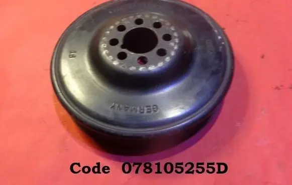Audi 80 90 S2 B4 Crankshaft pulley 078105255D