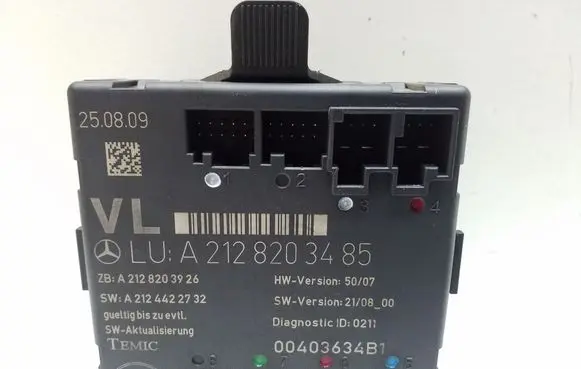 Mercedes-Benz C W204 Door control unit/module A2128203485 A2128203926 A2124422732
