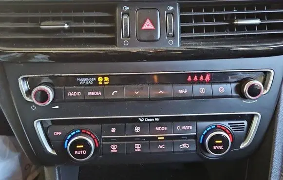KIA Optima Climate control/heater control trim 96540-A8750WK IMPRK1441754