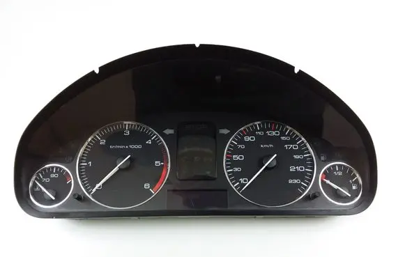 Peugeot 407 Speedometer (instrument cluster) 9658137280 A2C53014407G A2C53106695