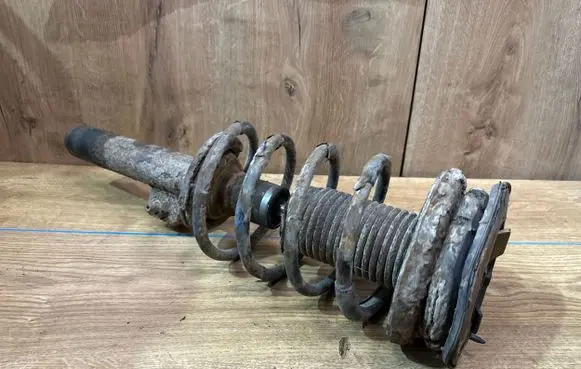 Peugeot 406 Front shock absorber with coil spring