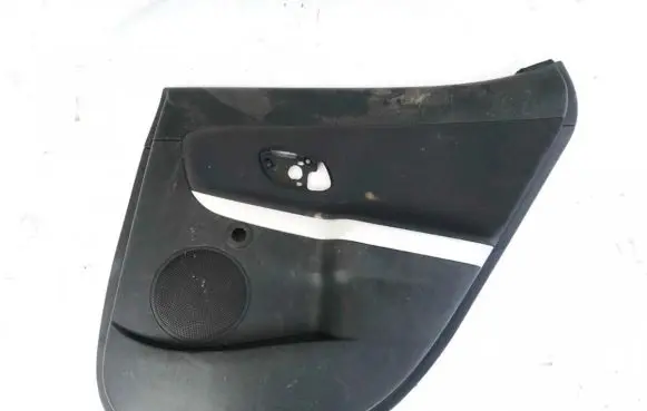 Rear door card panel trim