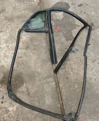 Volkswagen Phaeton Rubber seal rear door window/glass 3D4839432 43R001404