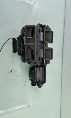 Interior heater climate box assembly