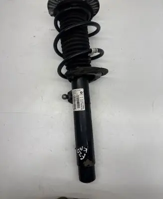 Front shock absorber with coil spring