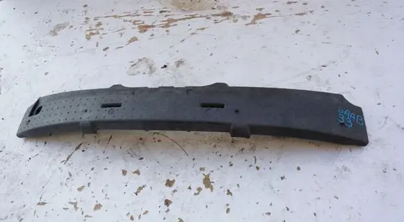 Front bumper foam support bar