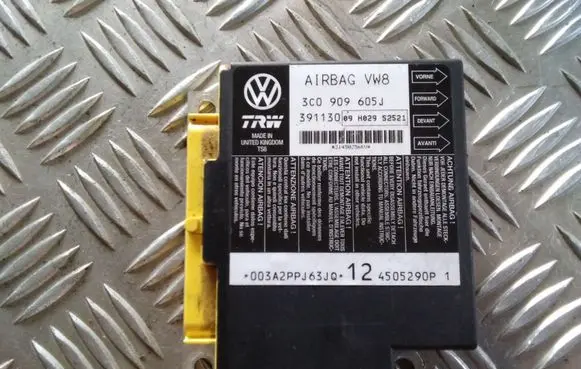 Volkswagen PASSAT B6 Airbag control unit/module 3C0909605J 09H029S2521