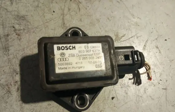 Audi A6 S6 C5 4B ESP acceleration yaw rate sensor 8E0907637A 5003592 0265005245