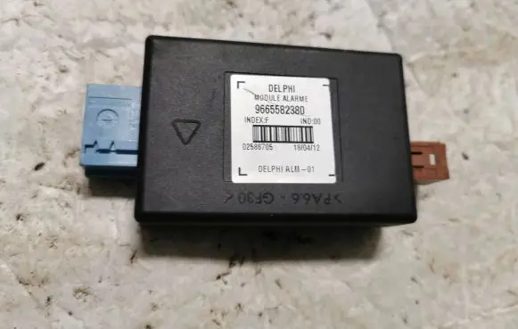 Peugeot 508 RXH Alarm control unit/module 9665582380 02586705 180412
