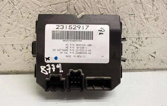 Opel Insignia A Tailgate/trunk control unit/module 23152917