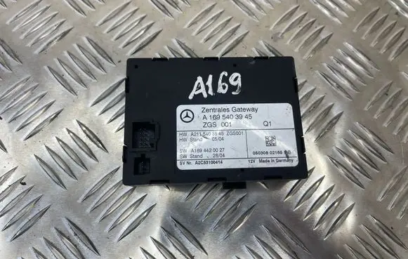 Mercedes-Benz A W169 Gateway control module A1695403945