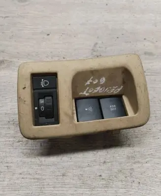 Peugeot 607 Headlight level height control switch 9623448877