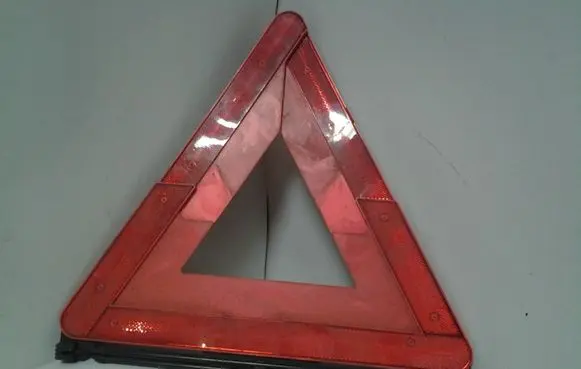 Emergency warning sign