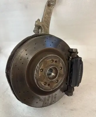 Mercedes-Benz GLE (W166 - C292) Front wheel hub spindle knuckle A1663320901