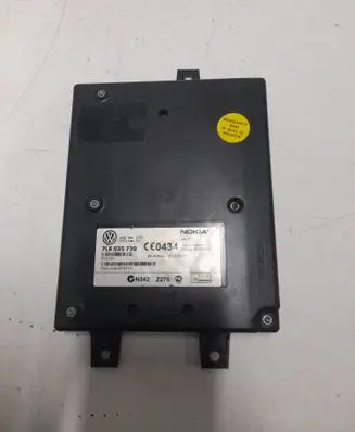 Volkswagen Touareg I Bluetooth control unit module 7L6035730 E0434 35621700