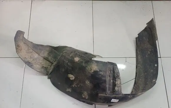Peugeot 807 Front wheel arch liner splash guards 1486676080