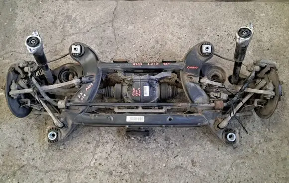 Mercedes-Benz E C207 W207 Rear axle beam with reductor 2073503701
