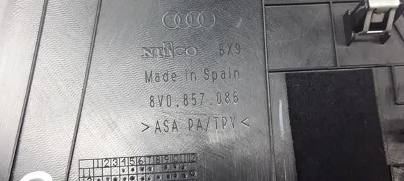 Audi A3 S3 8V Other interior part 8V0857086