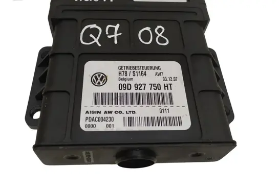 Audi Q7 4L Gearbox control unit/module 09D927750HT