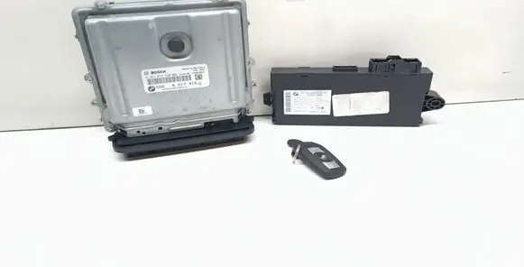 BMW X5 E70 Engine ECU kit and lock set 8517016 0281018320 9287534