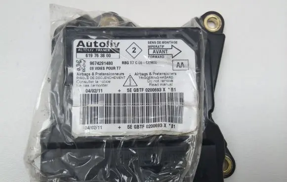 Peugeot 3008 I Airbag control unit/module 9674291480