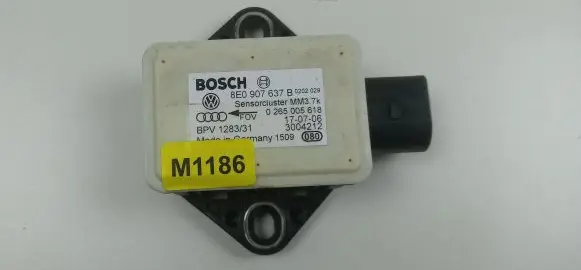 Audi A6 S6 C6 4F ESP acceleration yaw rate sensor 8E0907637B M1186