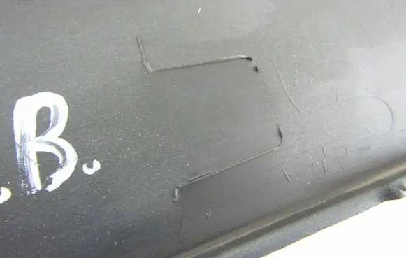 Toyota Land Cruiser (HDJ90) Loading door trim (molding) 7680160030