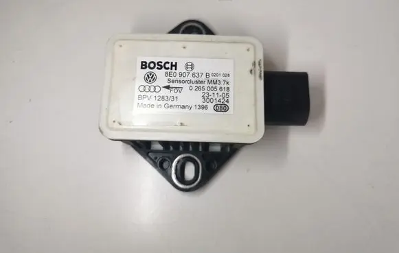 Audi A4 S4 B7 8E 8H ESP acceleration yaw rate sensor 8E0907637B 0265005618
