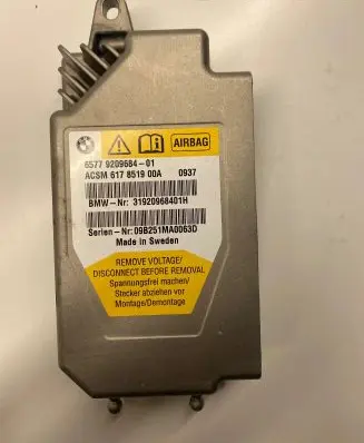 BMW 7 F01 F02 F03 F04 Airbag control unit/module 9209684 617851900A 31920968401H