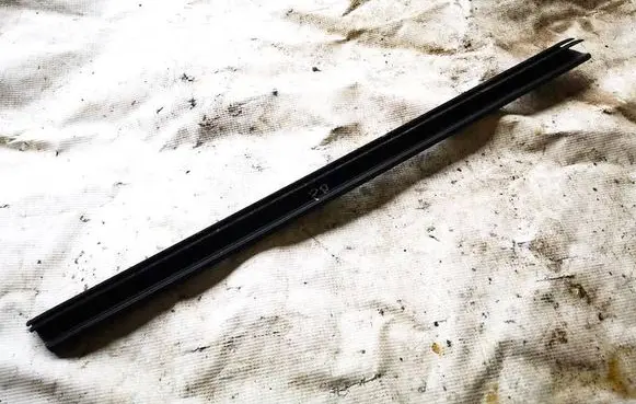 Front door glass trim molding