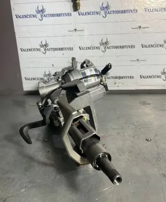 Steering wheel axle set