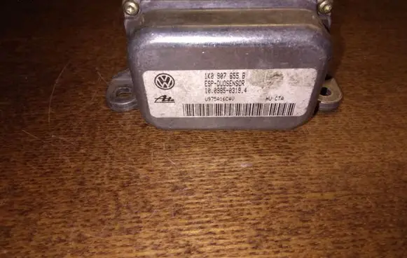 Audi A3 S3 8P ESP acceleration yaw rate sensor 1K0907655B
